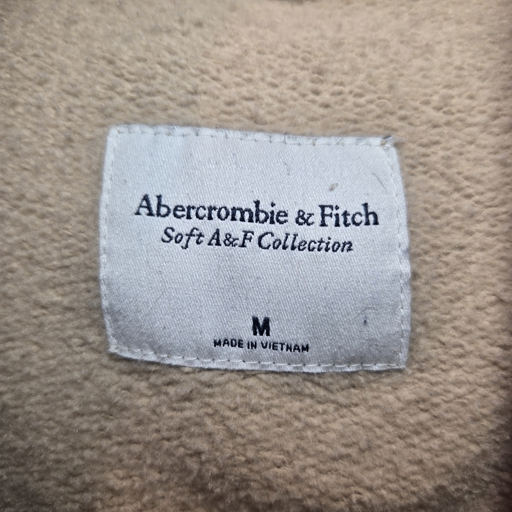 Abercrombie & Fitch Hoodie Medium Women's Soft A&F Collection Sweatshirt Graphic - Picture 7 of 8